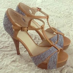 Brand New Platform High Heeled Strappy Sandals